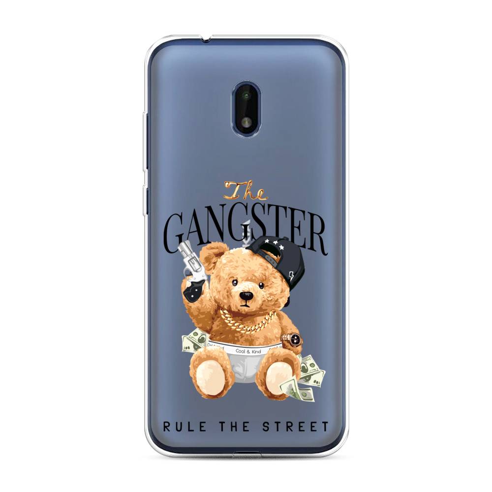 

Чехол на Nokia C1 Plus "The Gangster", Бежевый;серый;черный, 124650-6