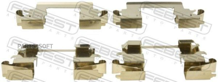 

Комплект монтажный для дисковых колодок LEXUS RX 2003-2008 0103-MCU3F