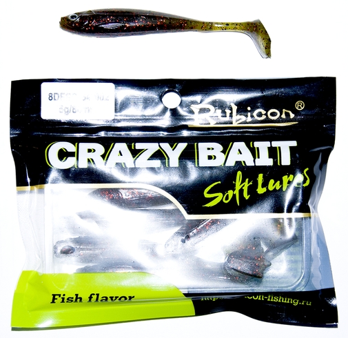 

Силиконовая приманка RUBICON Crazy Bait DFSD 5g, 84mm, цвет 002 (6 шт), Желтый, Crazy Bait DFSD