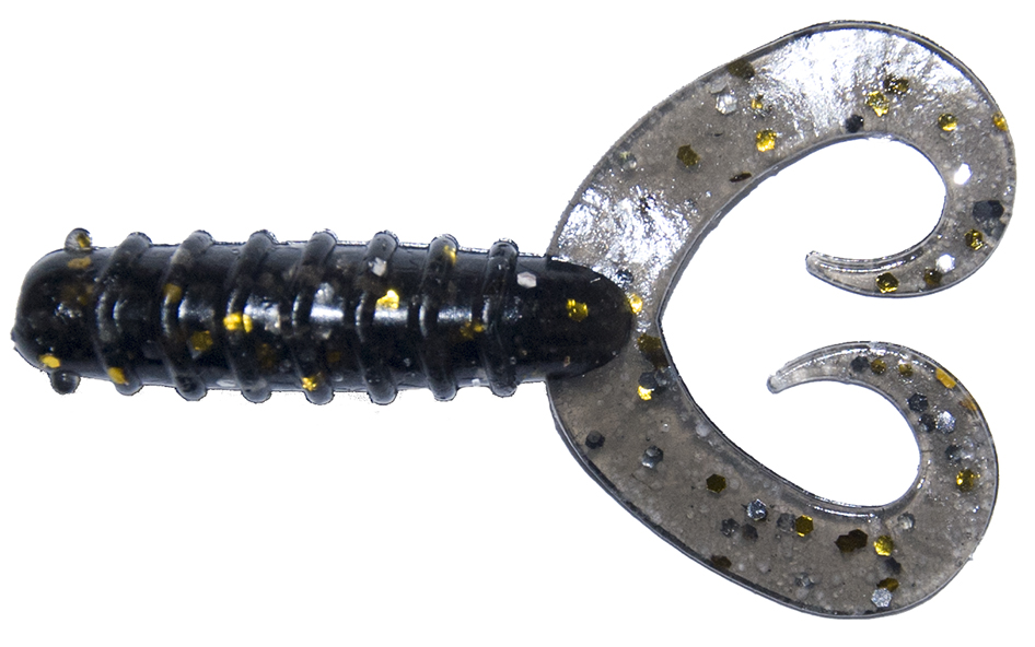 

Силиконовая приманка RUBICON Power Bait TWISTER-TUBE-SC, 55mm, цвет 029 (10 шт), Черный, Power Bait TWISTER-TUBE