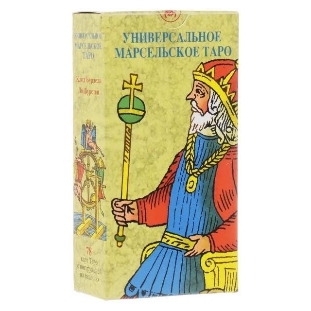 

Карты Таро Универсальное Марсельское Таро / Universal Tarot of Marseille - Lo Scarabeo, Универсальное Марсельское Таро