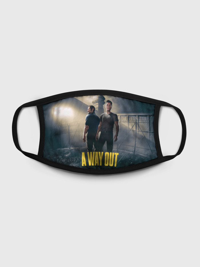 

Многоразовая маска унисекс Burnettie A Way Out, Разноцветный, A Way Out