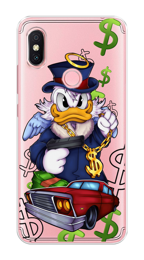 

Чехол на Xiaomi Redmi S2 (Redmi Y2) "Scrooge McDuck with a Gold Chain", Красный;синий;белый, 33650-6