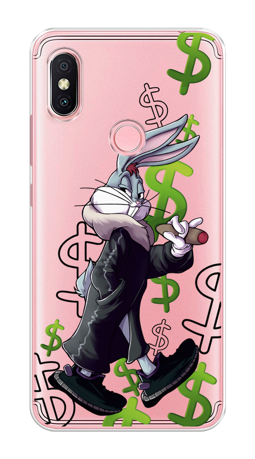 

Чехол на Xiaomi Redmi S2 (Redmi Y2) "Rich Bugs Bunny", Зеленый;черный;голубой, 33650-6