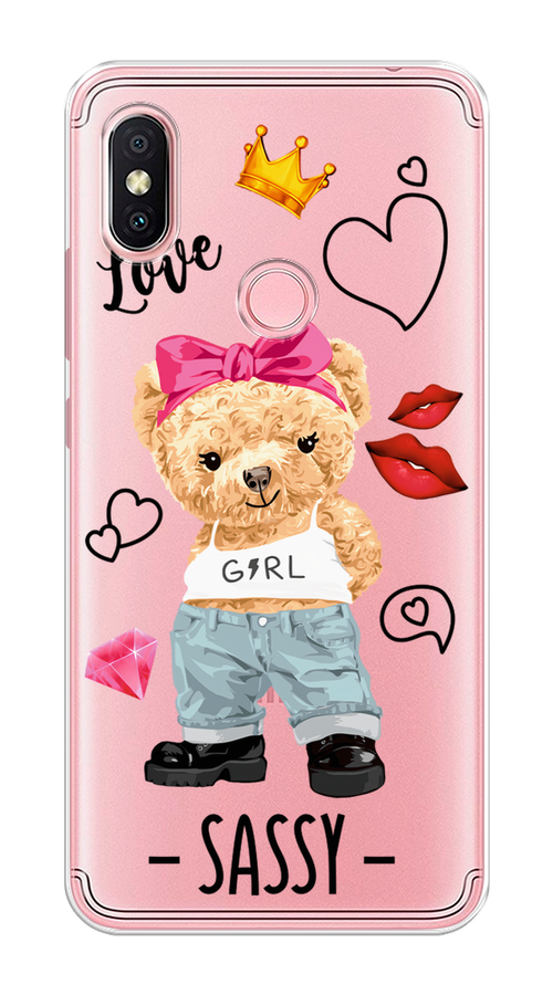 

Чехол на Xiaomi Redmi S2 (Redmi Y2) "Sugar Mommy", Голубой;белый;розовый, 33650-6