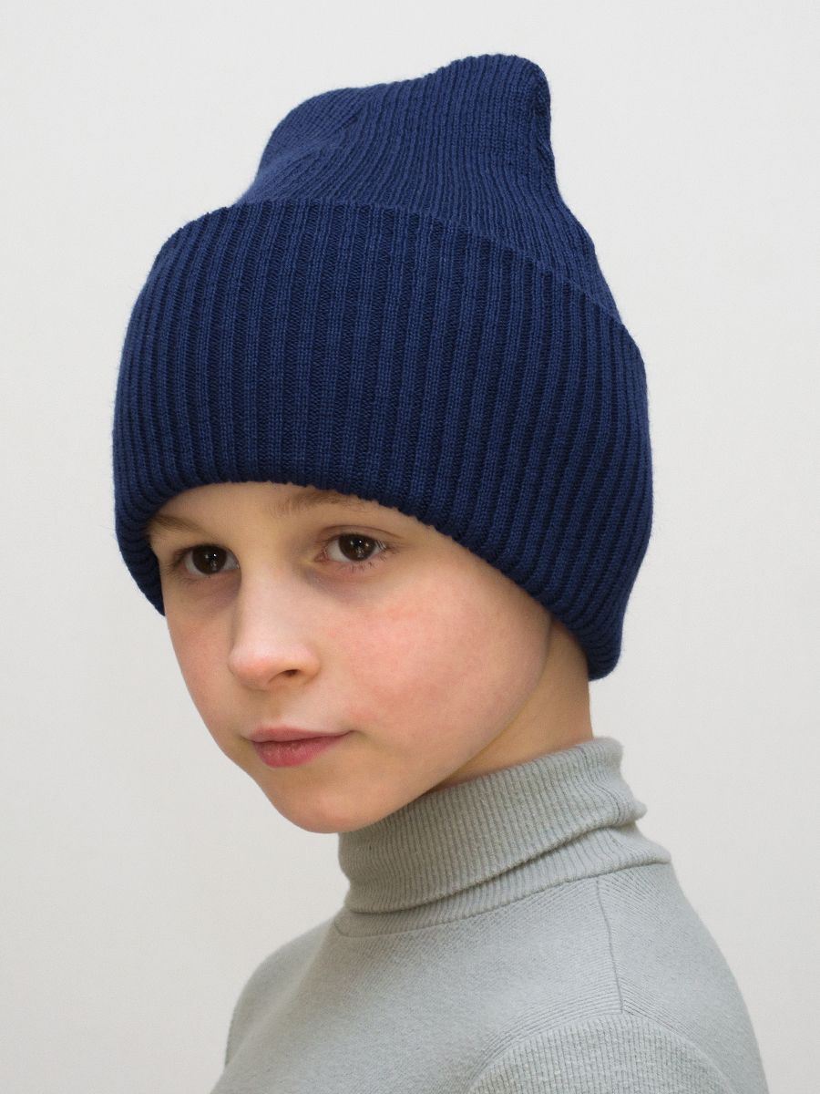 фото Шапка детская для мальчиков lanacaps 31419309 цвет синий размер 56-58