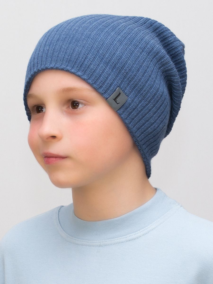 фото Шапка детская для мальчиков lanacaps 31243711 цвет синий размер 56-58