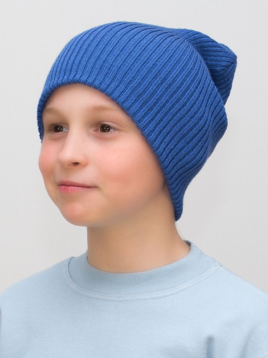 Шапка детская для мальчиков LanaCaps 31443108 цвет синий размер 50-56