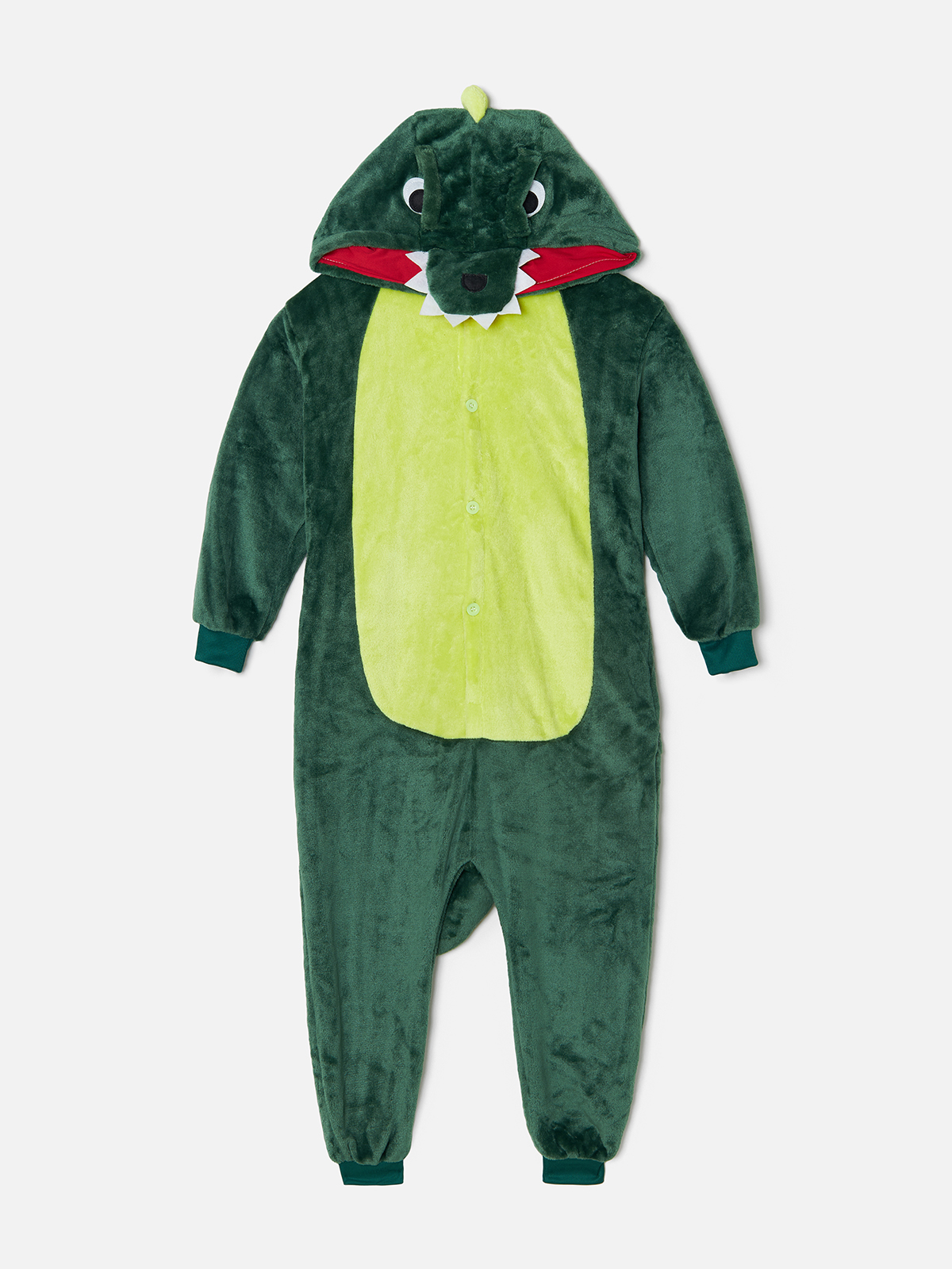 Кигуруми для детей Зеленый Динозавр, 105 размер, RT-KO13