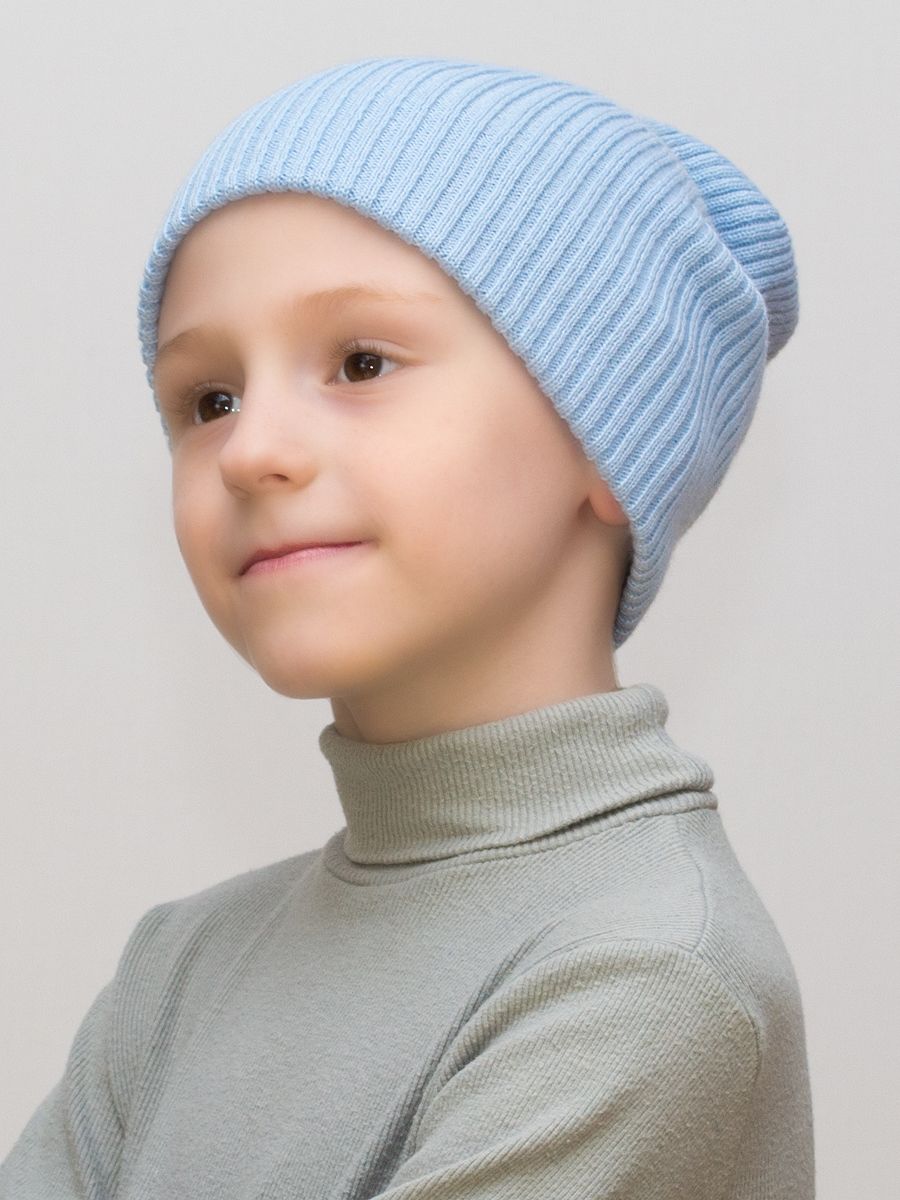 фото Шапка детская для мальчиков lanacaps 31443157 цвет голубой размер 50-56