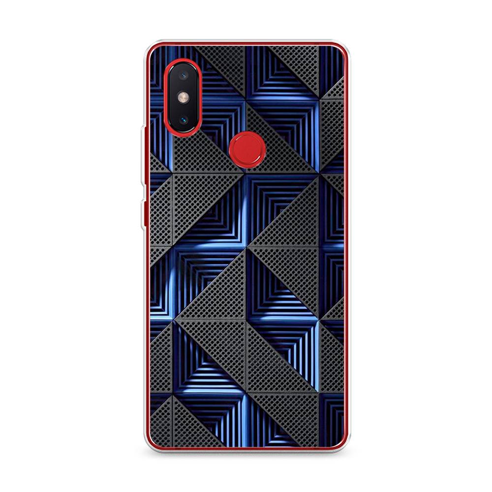 

Чехол на Xiaomi Mi 8 SE "IBM", Серый;синий, 33750-3