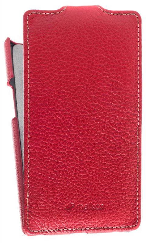 фото Кожаный чехол для lg optimus l9 / p760 melkco leather case - jacka type (red lc)