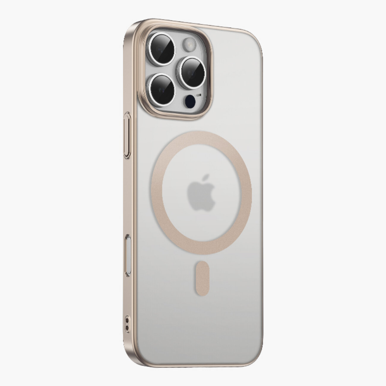 

Чехол с MagSafe для iPhone 16 Pro KeePhone SkinGrip Матовый, защита камеры Desert, Золотистый, Apple iPhone 16 Pro