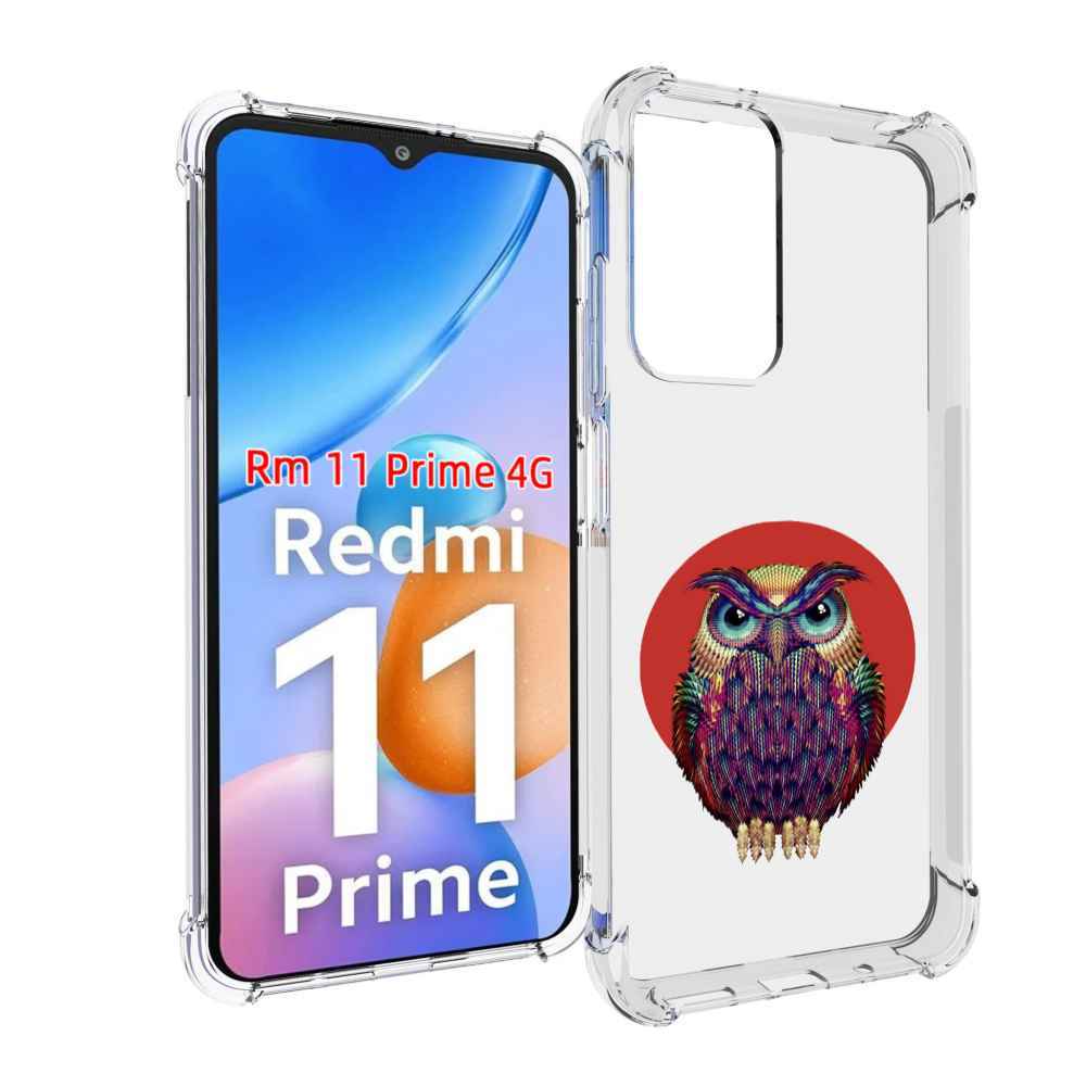 

Чехол MyPads Сова 3 для Xiaomi Redmi 11 Prime 4G, Прозрачный, Tocco