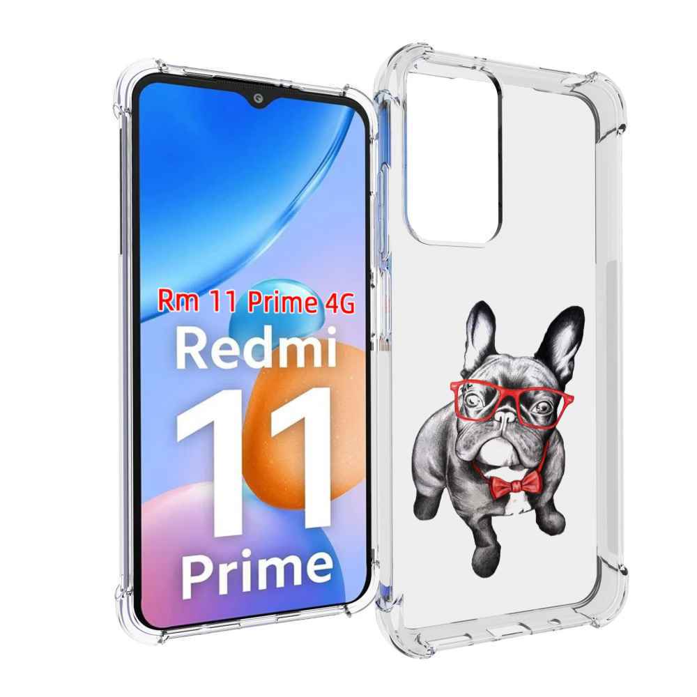 

Чехол MyPads Стильняга для Xiaomi Redmi 11 Prime 4G, Прозрачный, Tocco