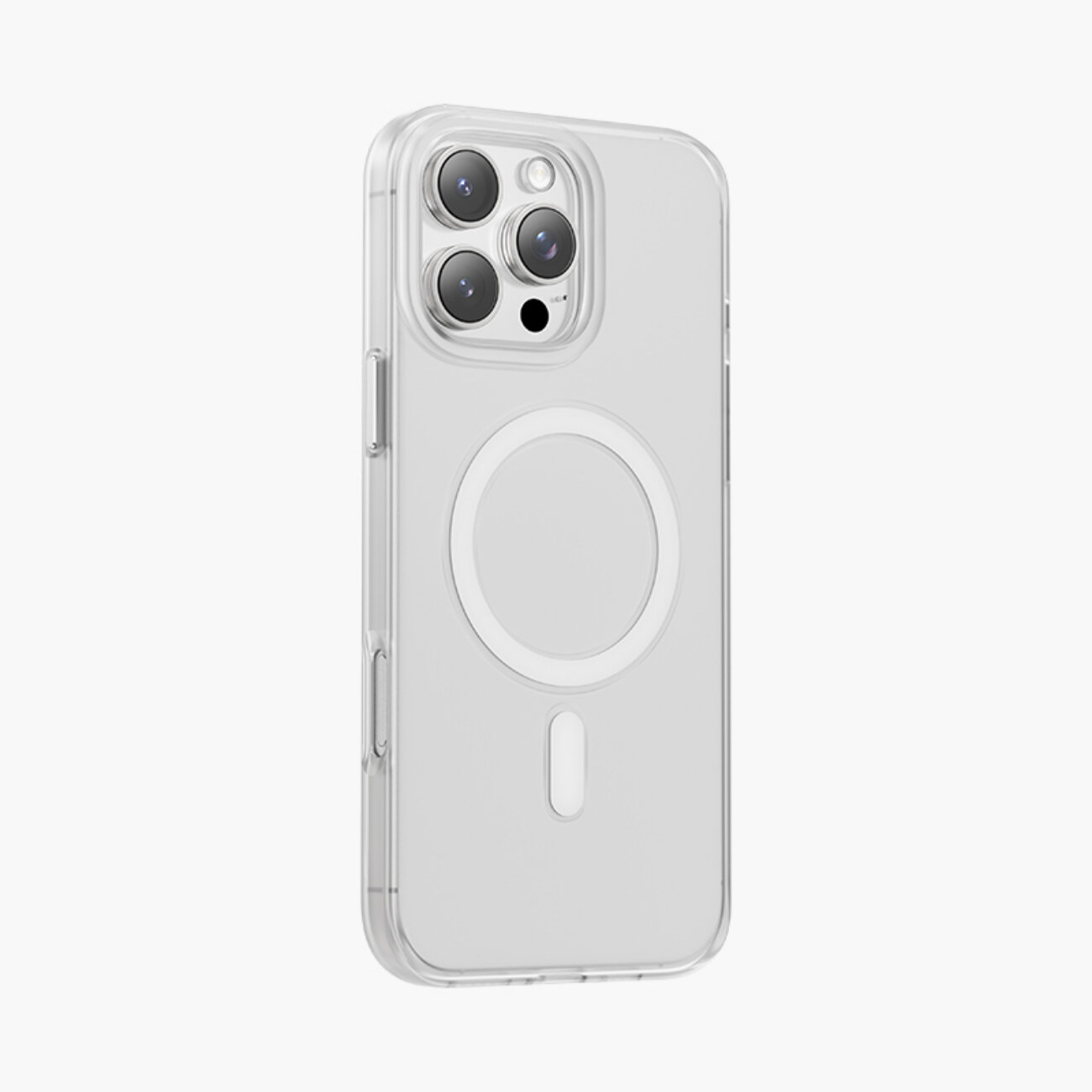 

Чехол с MagSafe для iPhone 16 Pro KeePhone Aurora Elite Матовый, защита камеры Natural, Серый, Apple iPhone 16 Pro
