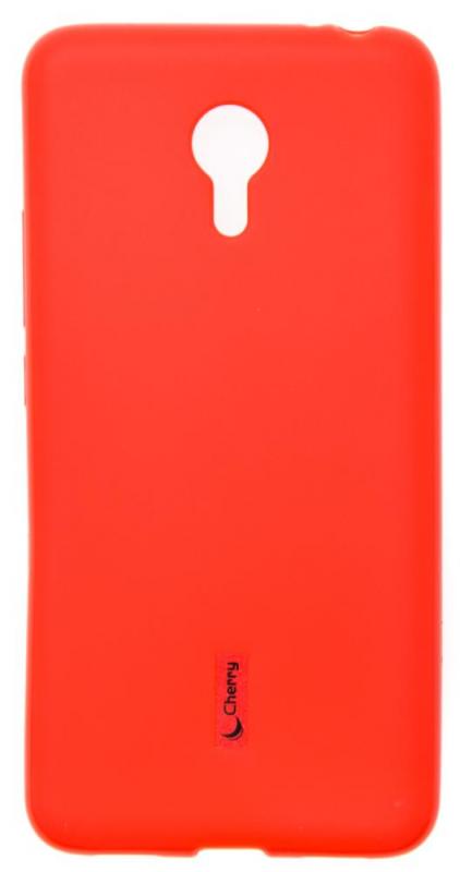 фото Чехол силиконовый для meizu m3 note cherry (красный)