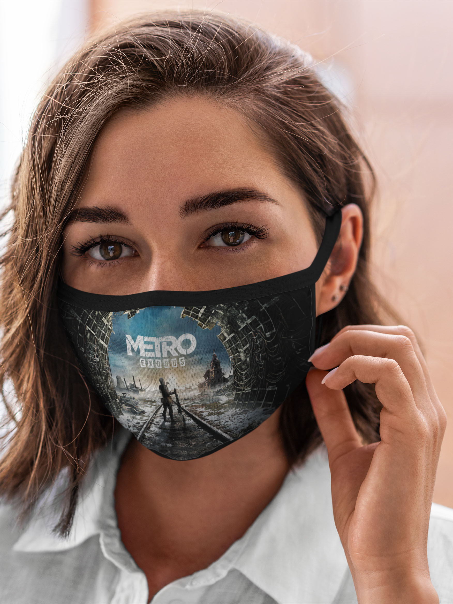 

Многоразовая маска унисекс Burnettie Metro Exodus, Разноцветный, Metro Exodus