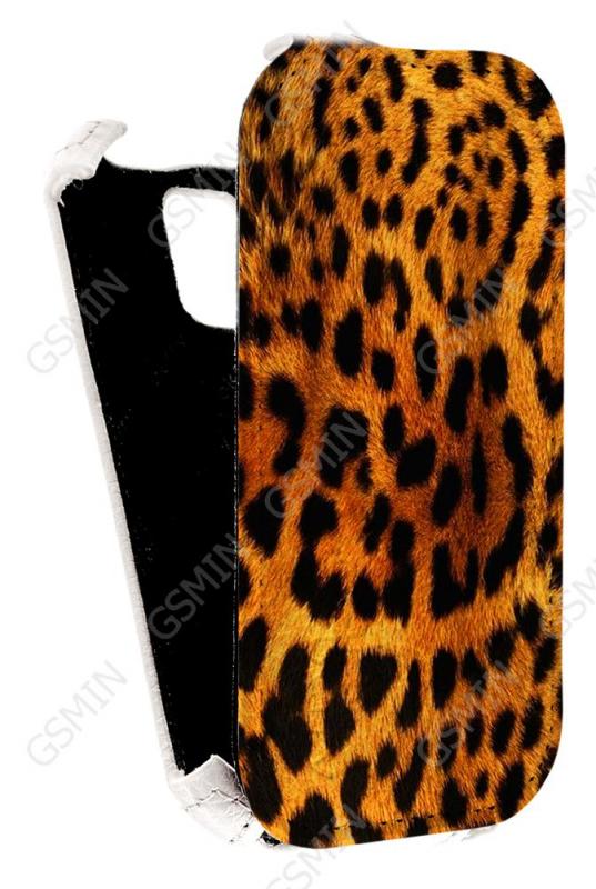 

Кожаный чехол для Micromax Bolt D200 Aksberry Protective Flip Case (Белый) (Дизайн 144)