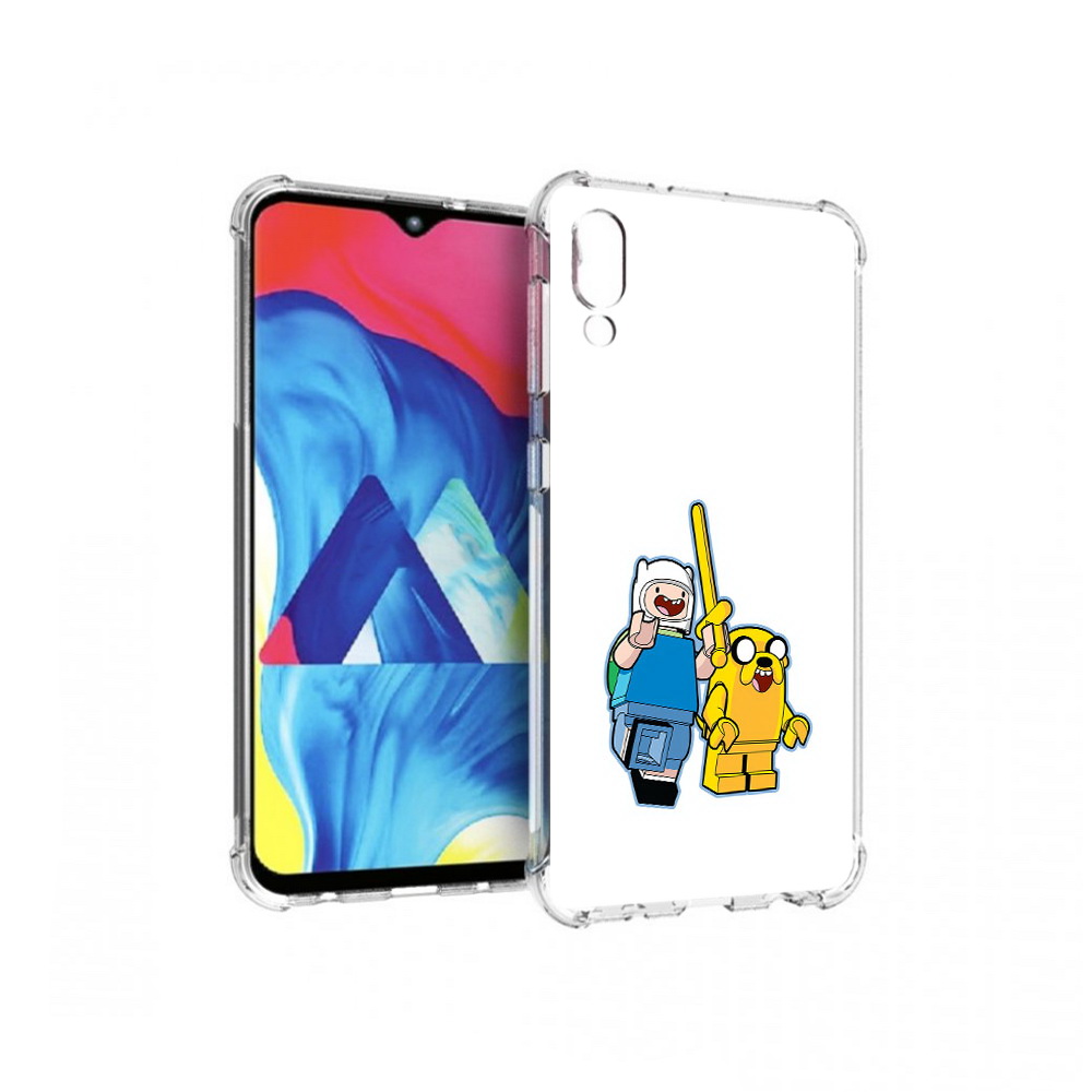 

Чехол MyPads Tocco для Samsung Galaxy M10 время приключений лего (PT128878.532.274), Прозрачный, Tocco