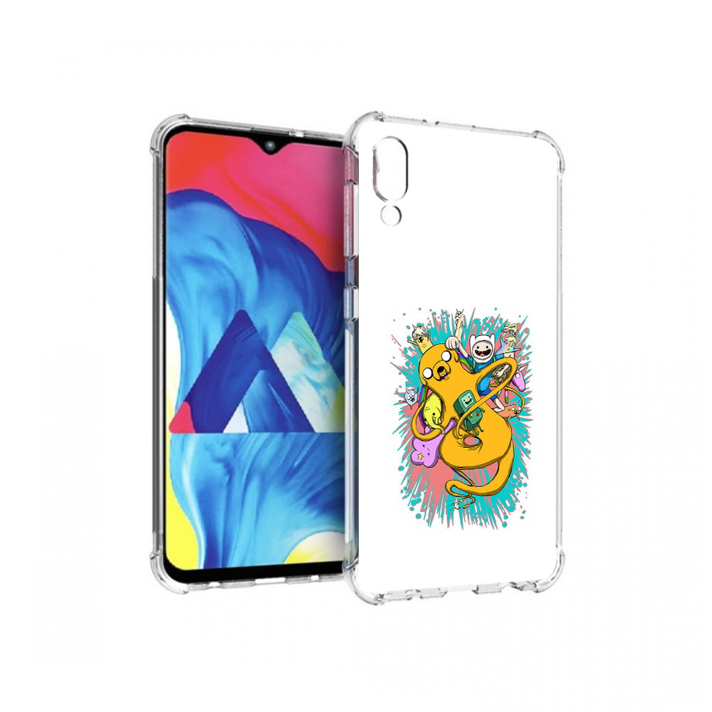 

Чехол MyPads Tocco для Samsung Galaxy M10 время приключений рисунок (PT128878.532.276), Прозрачный, Tocco