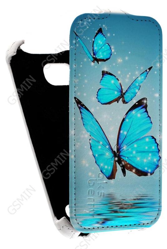 

Кожаный чехол для Micromax Q324 Bolt Aksberry Protective Flip Case (Белый) (Дизайн 4/4)