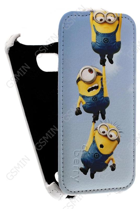 

Кожаный чехол для Micromax Q324 Bolt Aksberry Protective Flip Case (Белый) (Дизайн 1/1)