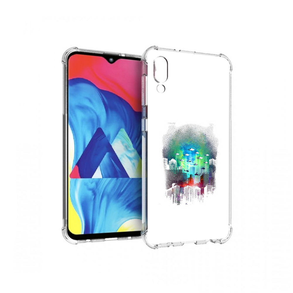 

Чехол MyPads Tocco для Samsung Galaxy M10 город в свечении (PT128878.532.296), Прозрачный, Tocco