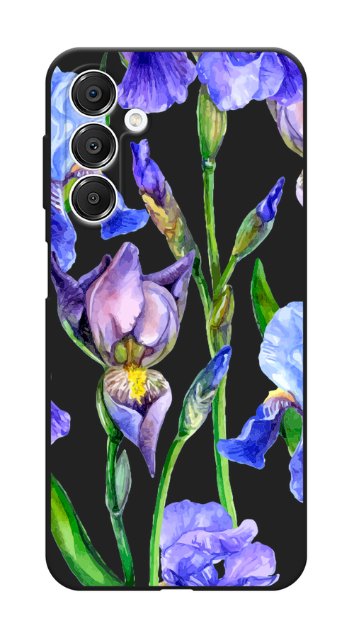

Чехол Awog на Samsung Galaxy A16 "Синие ирисы", Фиолетовый;голубой;зеленый, 2110252-1