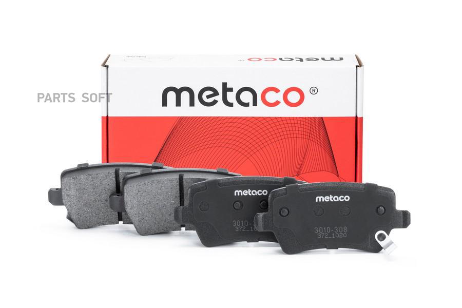 

Тормозные колодки METACO задние дисковые 3010308