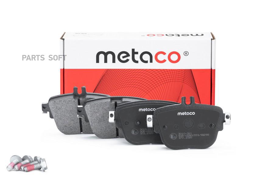 

Тормозные колодки METACO задние дисковые 3010311