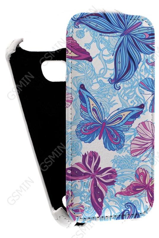

Кожаный чехол для Micromax Q324 Bolt Aksberry Protective Flip Case (Белый) (Дизайн 12/12)
