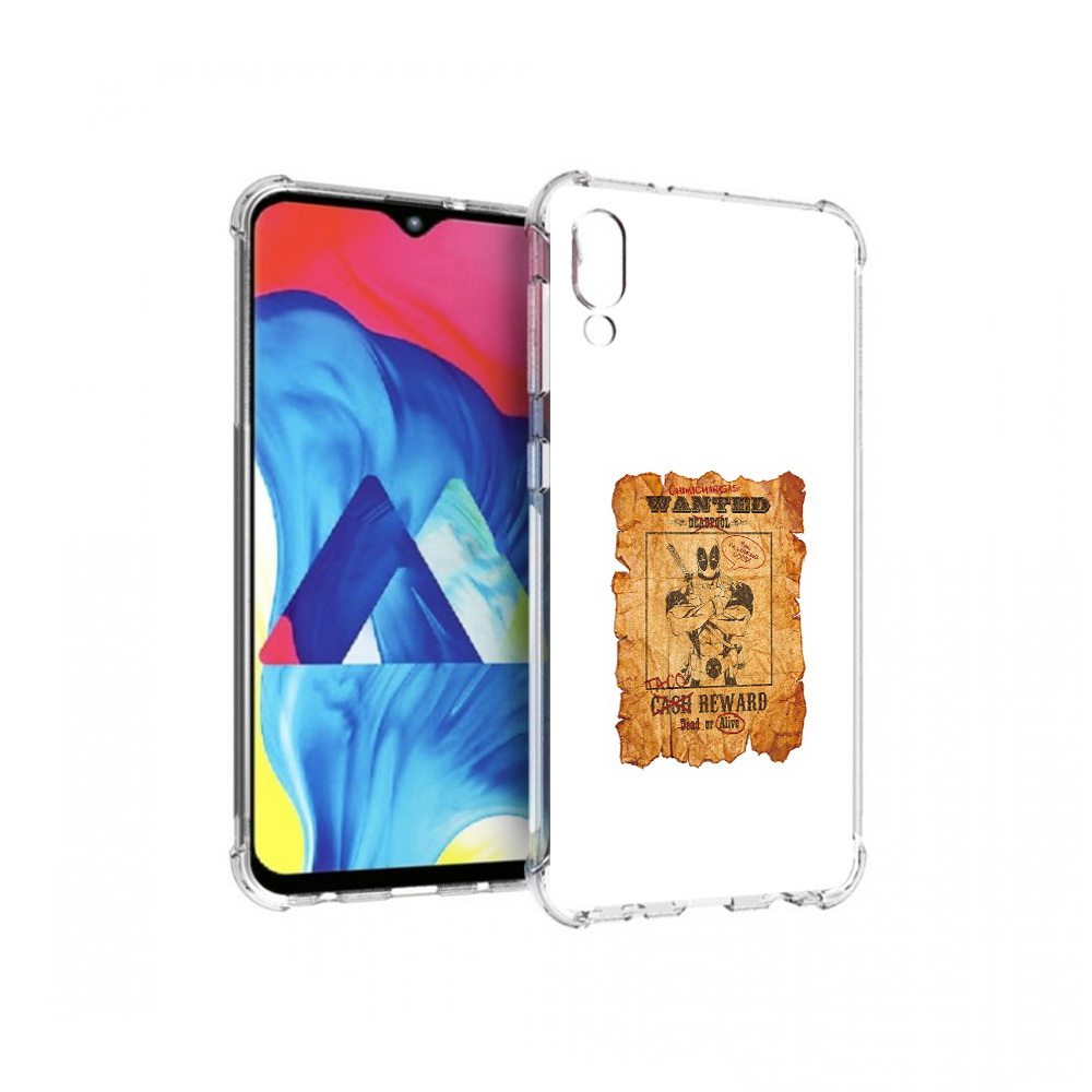 

Чехол MyPads Tocco для Samsung Galaxy M10 дедпул (PT128878.532.317), Прозрачный, Tocco