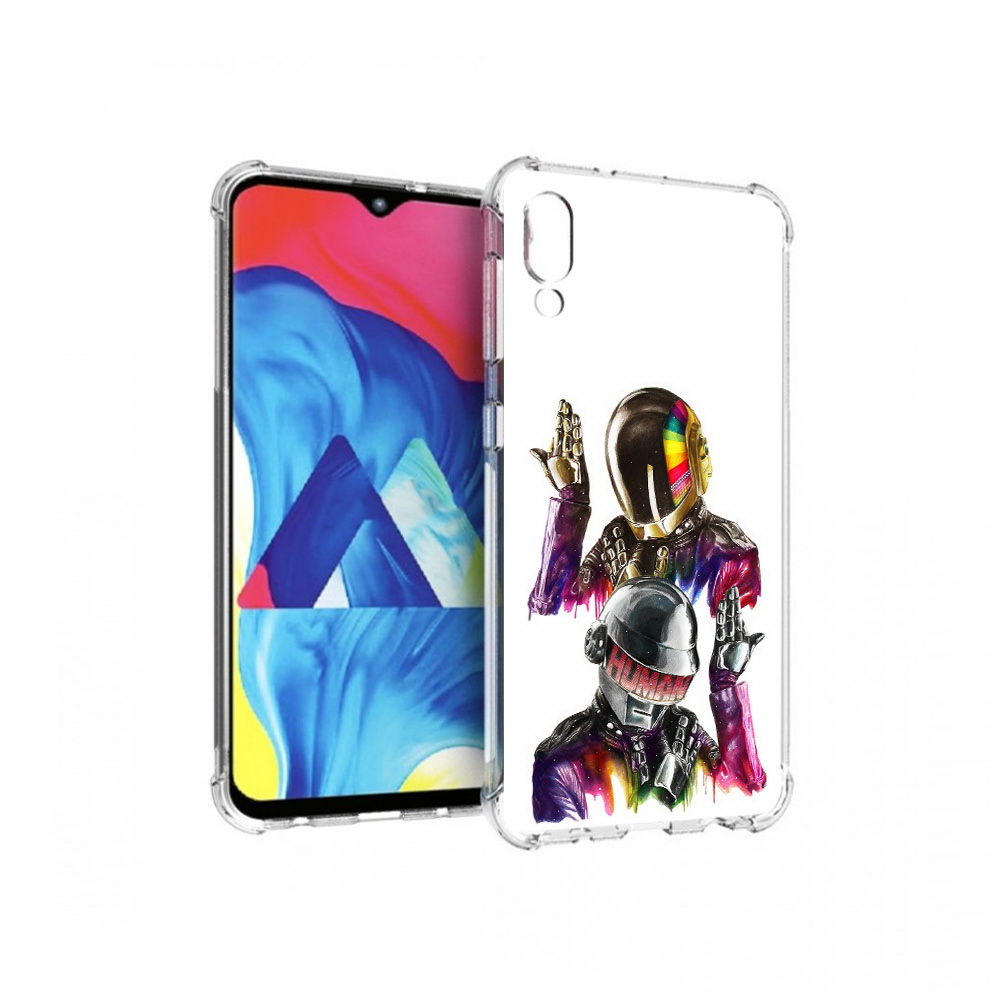 

Чехол MyPads Tocco для Samsung Galaxy M10 диско космонавты (PT128878.532.329), Прозрачный, Tocco