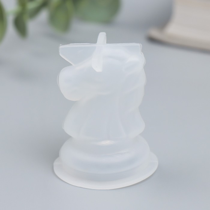

Молд силикон 3D "Конь" 4,5х3х3 см, Белый