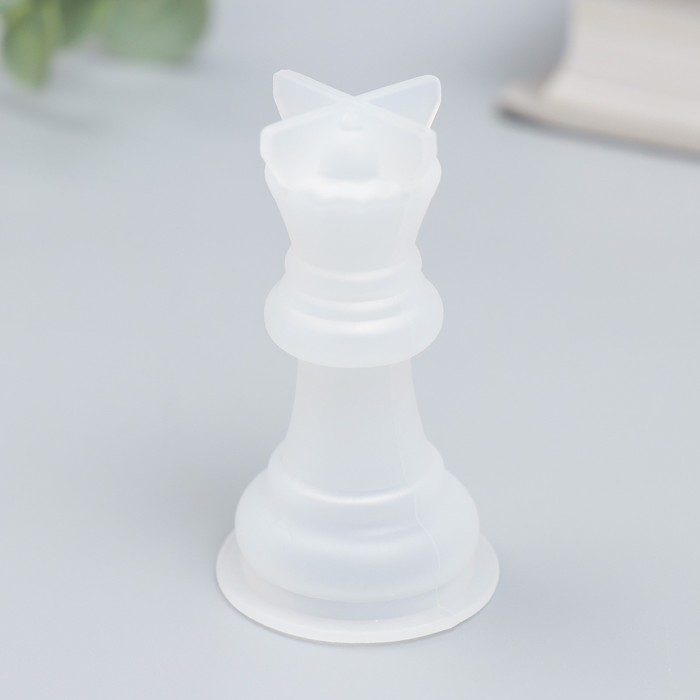 

Молд силикон 3D "Ферзь" 6х3,5х3,5 см