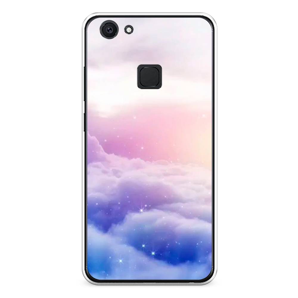 

Чехол для Vivo V7 "Небеса", Голубой;белый;розовый, 260450-2