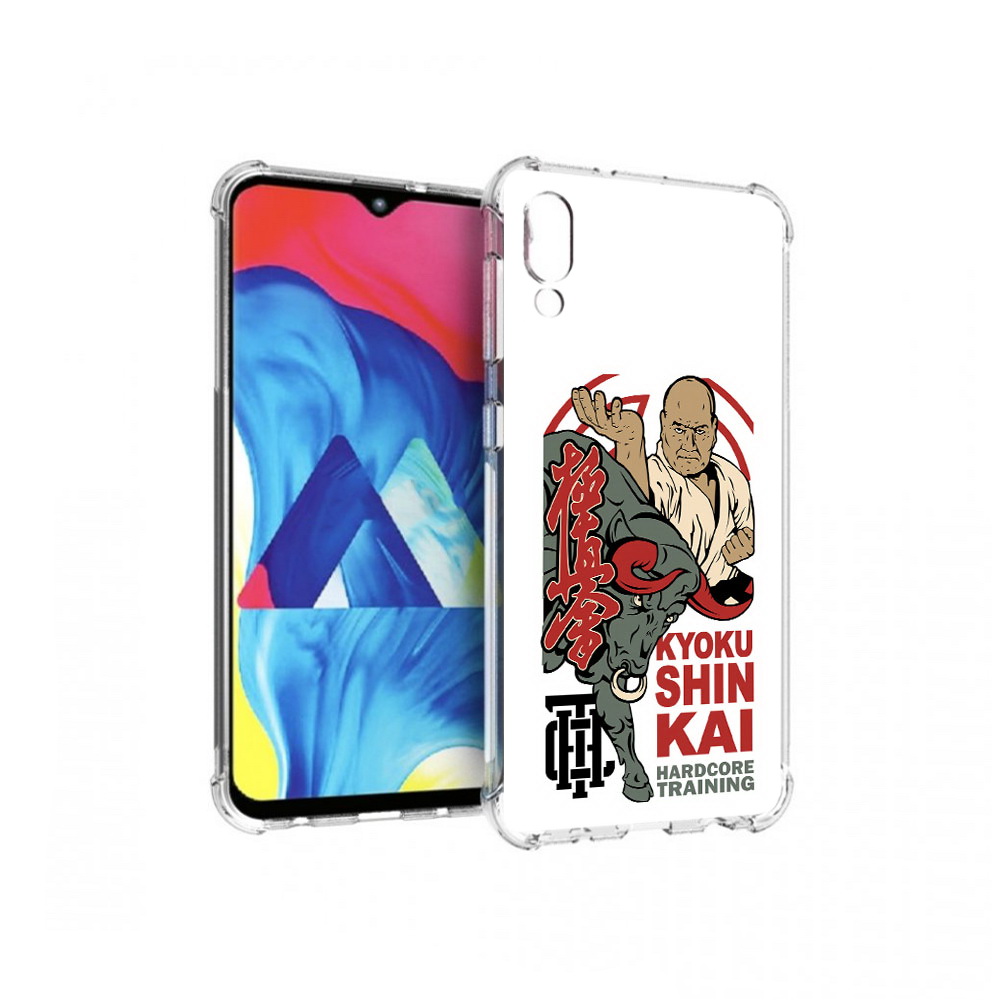 

Чехол MyPads Tocco для Samsung Galaxy M10 единоборства рисунок (PT128878.532.343), Прозрачный, Tocco