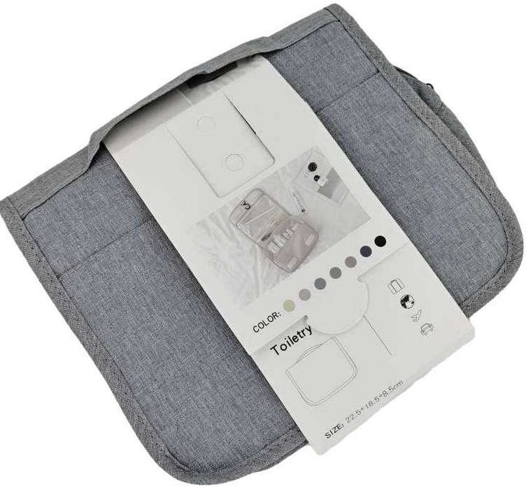 фото Косметичка унисекс xiaomi havetravel wash bag grey серая