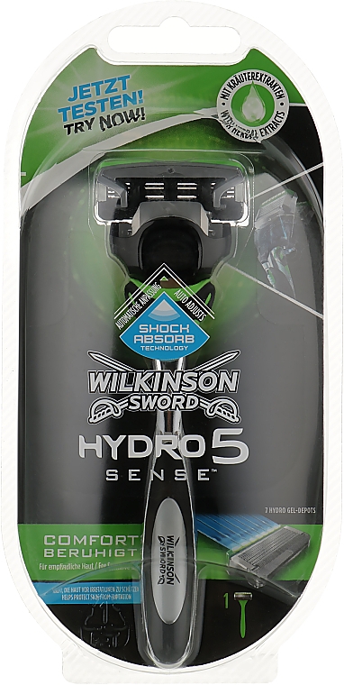 

Бритвенный станок с 1 кассетой (блистер) / Wilkinson Sword / Schick / Hydro5 Sense Comfort, Hydro5 Sense