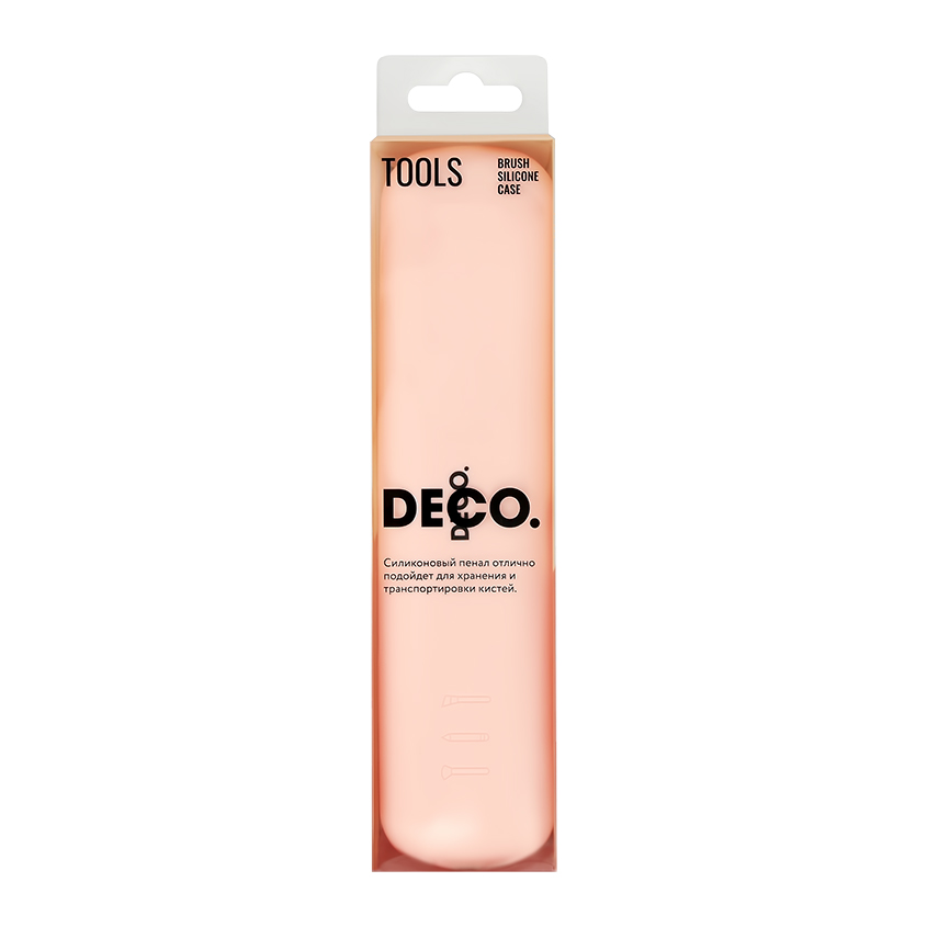 Пенал Deco. силиконовый для хранения кистей papuk beauty силиконовый компактный чехол для хранения спонжа для макияжа