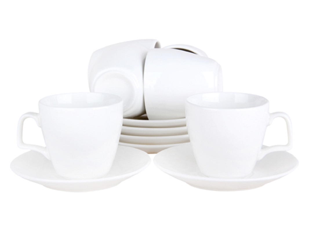 Кофейный набор Коралл 100мл квадратная Классика NSF12-S-WN