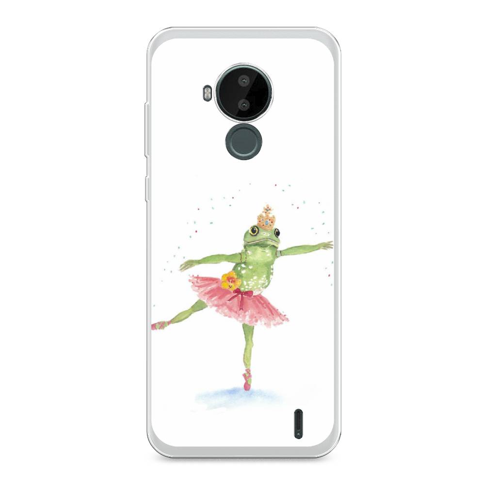 

Чехол на Nokia C30 "Лягушка-балерина", Зеленый, 124850-4