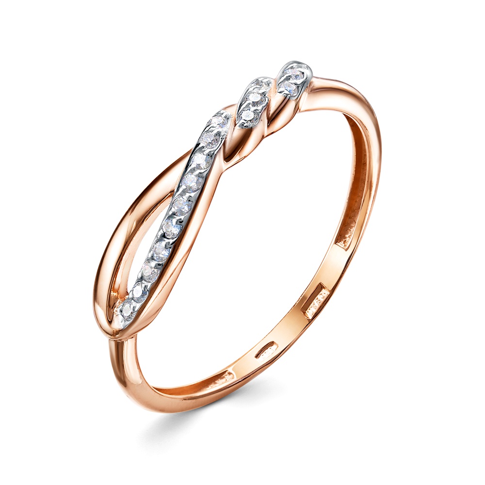 

Кольцо из золота р. , 585Gold 301012936, фианит, 301012936
