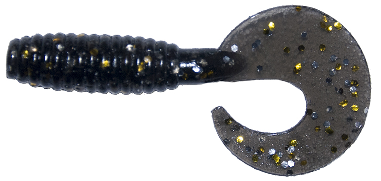 

Силиконовая приманка RUBICON Power Bait TWISTER, 60mm, цвет 029 (10 шт), Черный, Power Bait TWISTER