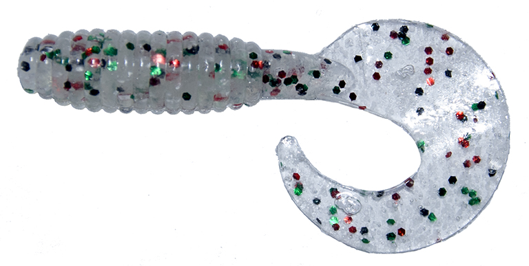 

Силиконовая приманка RUBICON Power Bait TWISTER, 60mm, цвет 044 (10 шт), Прозрачный, Power Bait TWISTER