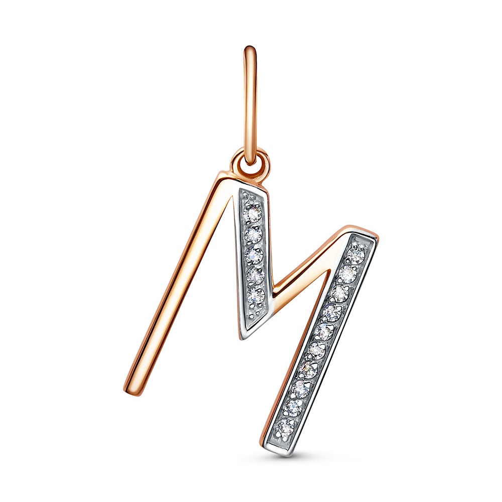 

Подвеска из золота 585Gold 603006357, фианит, 603006357