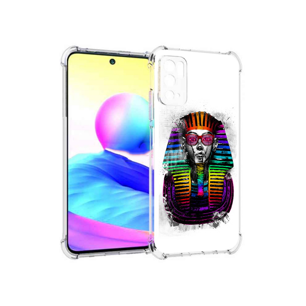 

Чехол MyPads Tocco для Xiaomi Poco M3 Pro модная богиня, Прозрачный, Tocco