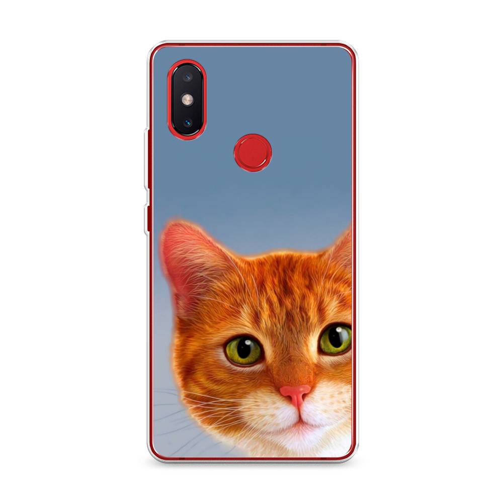 

Чехол на Xiaomi Mi 8 SE "Любопытный котик", Коричневый, 33750-1