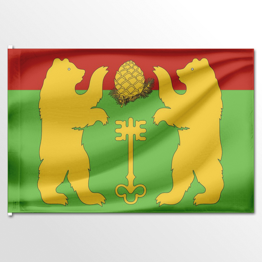 

Флаг ЦТП ФЕНИКС поселка Кедровый 135x90 см, 7794-135x90